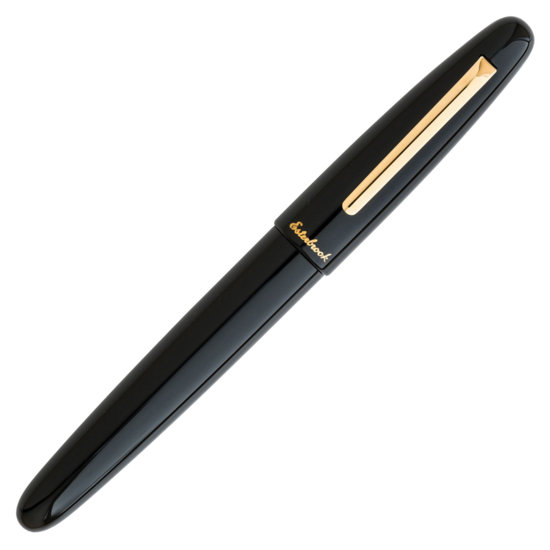 Esterbrook Estie 'Oversized Ebony' vulpen - verguld