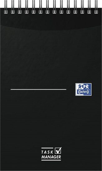 Oxford Office Essentials Task Manager - zwart