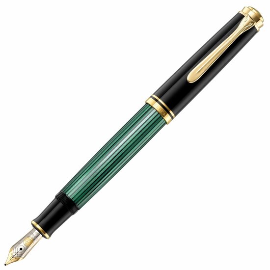 Pelikan Souverän 600 Black Green Vulpen