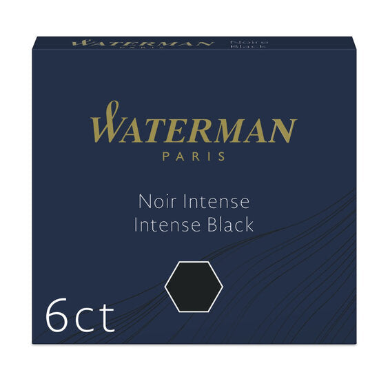 Waterman inktpatronen zwart (Short)