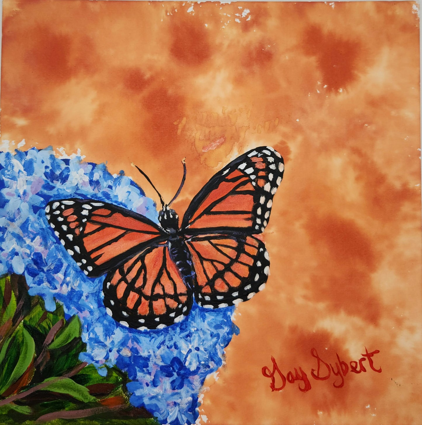 Anderillium inkt - Lepidoptera Series - Viceroy Butterfly Orange