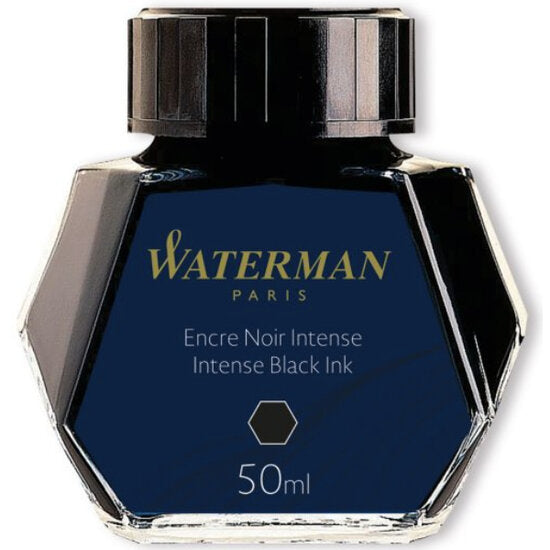 Waterman inkt 50 ml, Intense Black