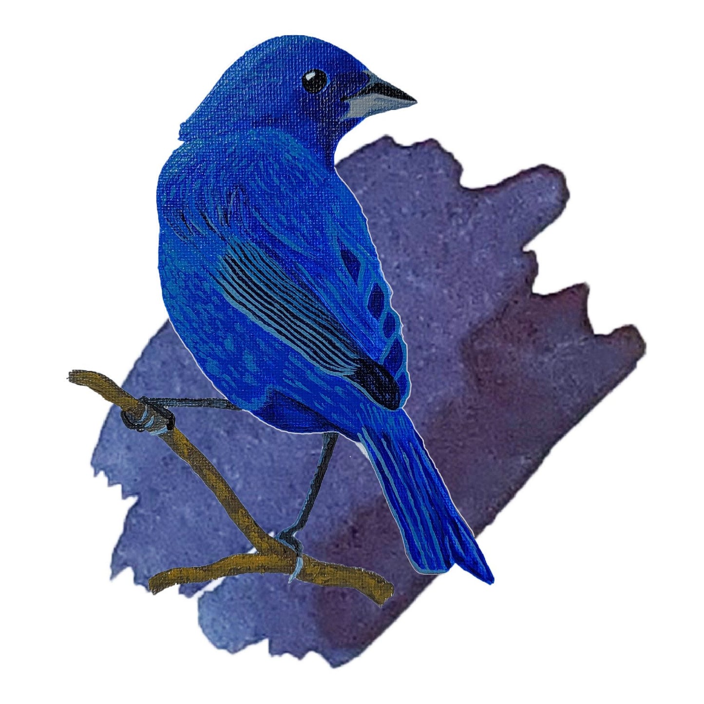 Anderillium inkt - Avian Series - Indigo Bunting Blue