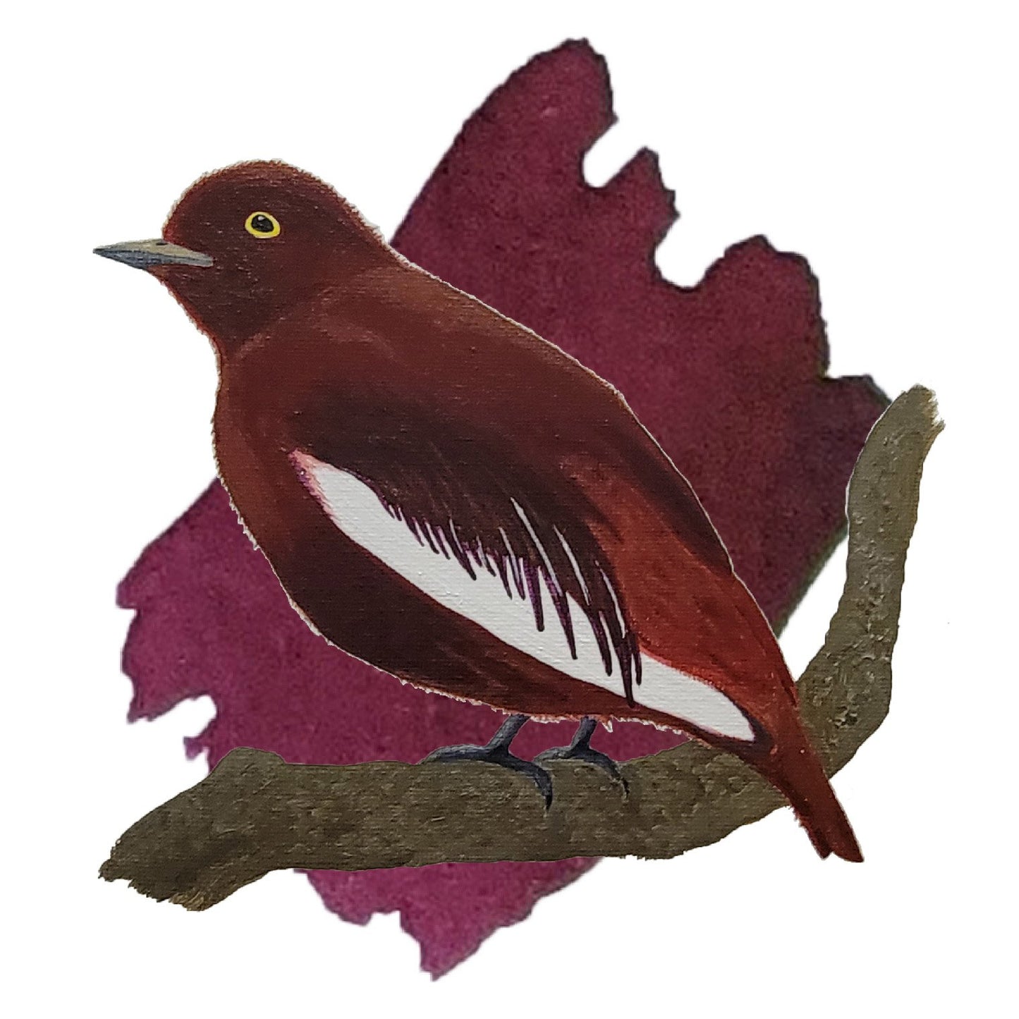 Anderillium inkt - Avian Series - Pompadour Cotinga Burgundy