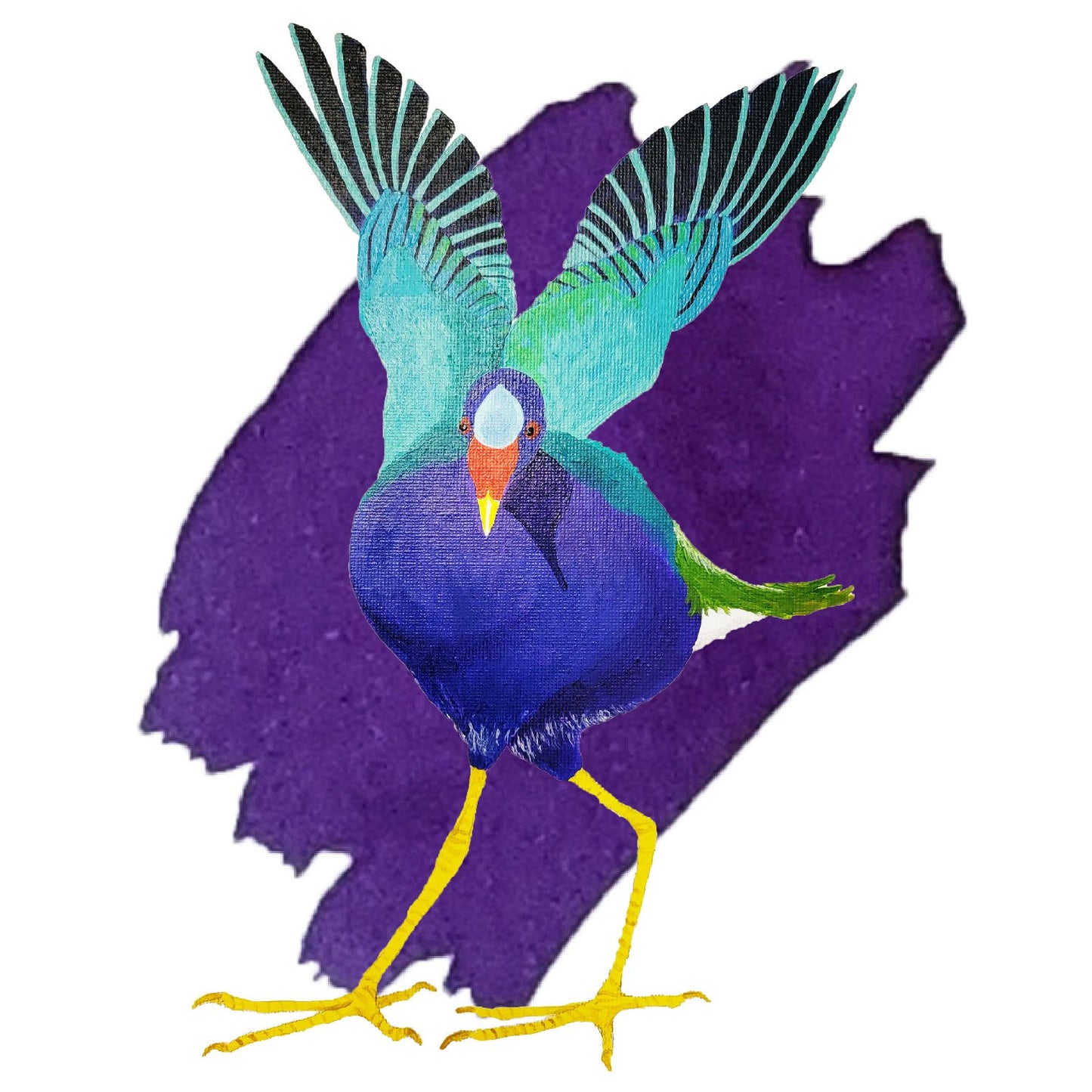 Anderillium inkt - Avian Series - Purple Gallinule Purple