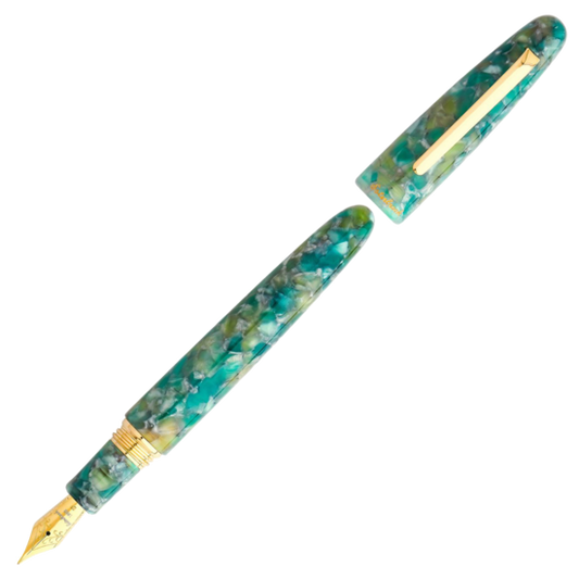 Esterbrook Estie 'Oversized Sea Glass Collection' vulpen - Verguld
