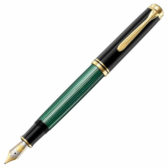 Pelikan Souverän M800 Black Green Vulpen
