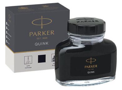 Parker Quink inktpot zwart