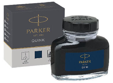 Parker Quink inktpot blauw-zwart