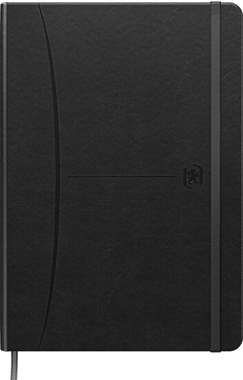 Oxford Signature business journal B5, gelijnd - Zwart