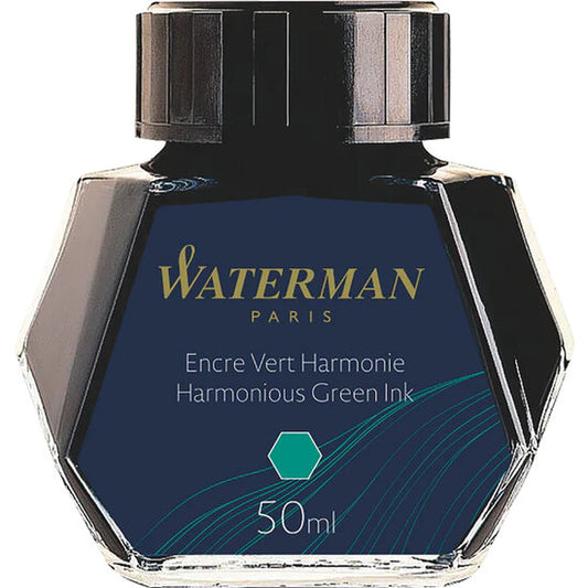 Waterman inkt 50 ml, Harmonious Green